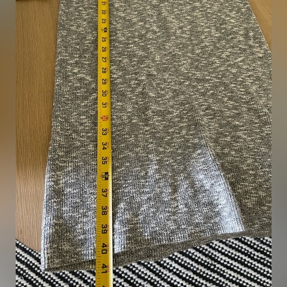 Madewell|Gray Midi sweater dress, size small•••Neutral Minimalist style - Picture 11 of 12